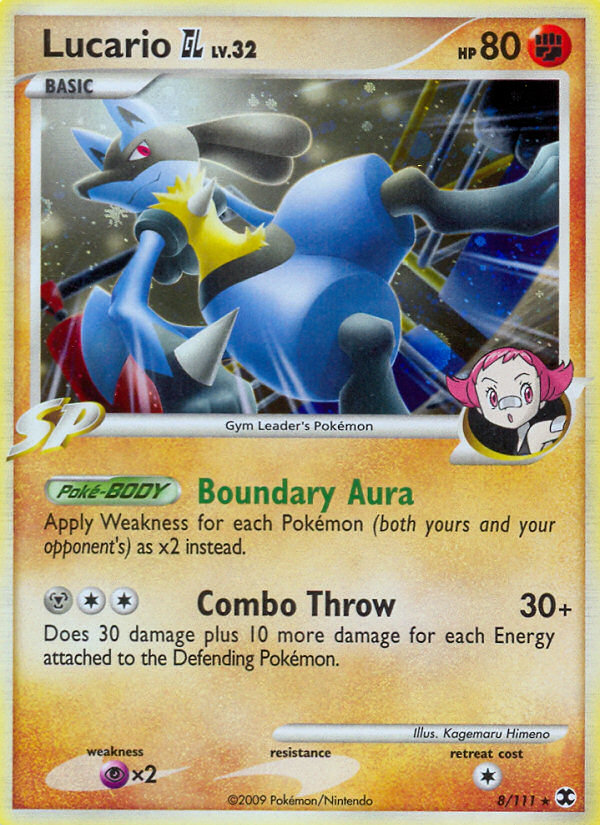 Lucario GL (8/111) [Platinum: Rising Rivals] | Eastridge Sports Cards & Games