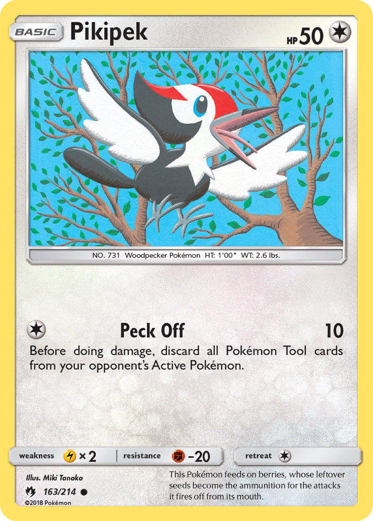 Pikipek (163/214) [Sun & Moon: Lost Thunder] | Eastridge Sports Cards & Games