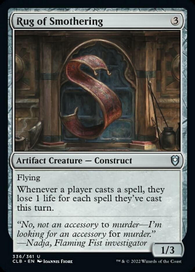 Rug of Smothering [Commander Legends: Battle for Baldur's Gate] | Eastridge Sports Cards & Games