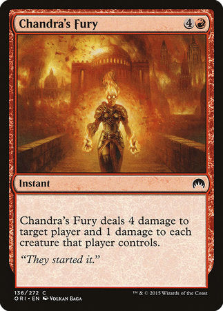 Chandra's Fury [Magic Origins] | Eastridge Sports Cards & Games