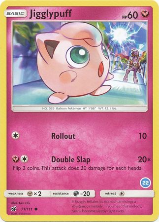 Jigglypuff (71/111) (Deck Exclusive #22) [Sun & Moon: Trainer Kit - Alolan Ninetales] | Eastridge Sports Cards & Games