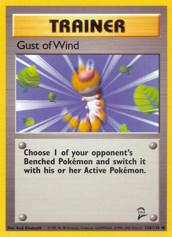Gust of Wind (120/130) [Base Set 2] | Eastridge Sports Cards & Games