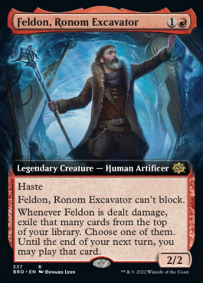 Feldon, Ronom Excavator (Extended Art) [The Brothers' War] | Eastridge Sports Cards & Games