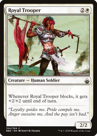 Royal Trooper [Battlebond] | Eastridge Sports Cards & Games
