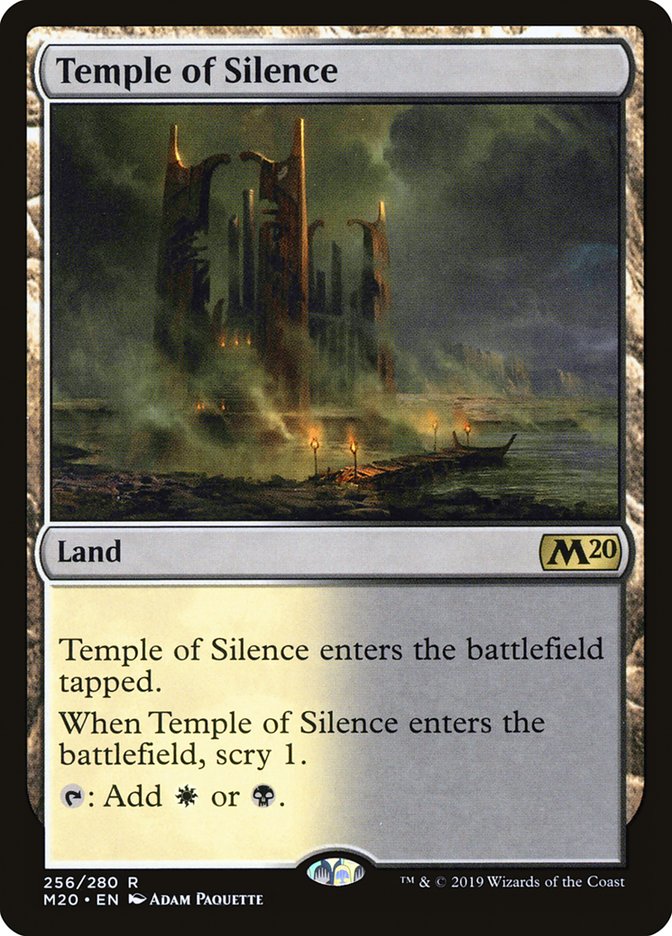 Temple of Silence [Core Set 2020] | Eastridge Sports Cards & Games