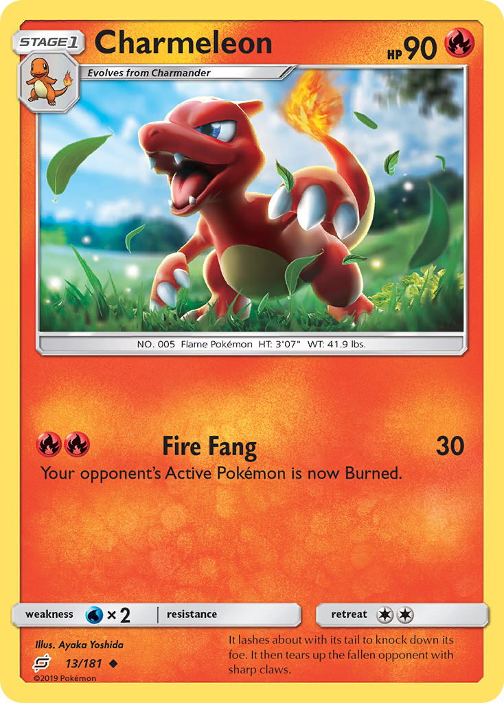 Charmeleon (13/181) [Sun & Moon: Team Up] | Eastridge Sports Cards & Games