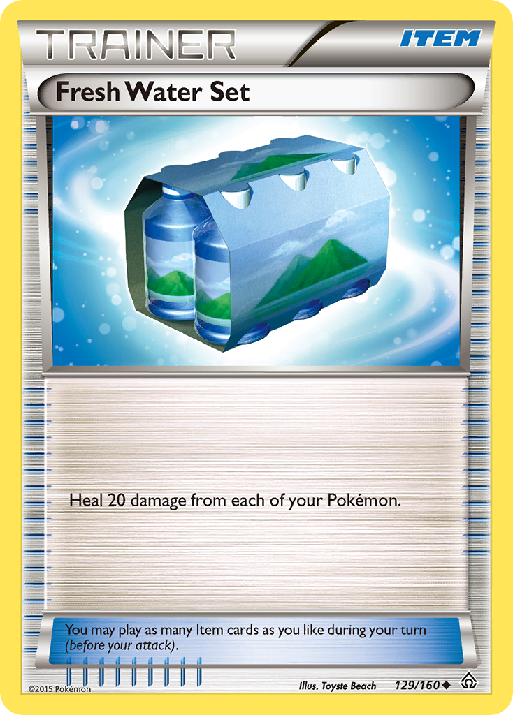 Fresh Water Set (129/160) [XY: Primal Clash] | Eastridge Sports Cards & Games