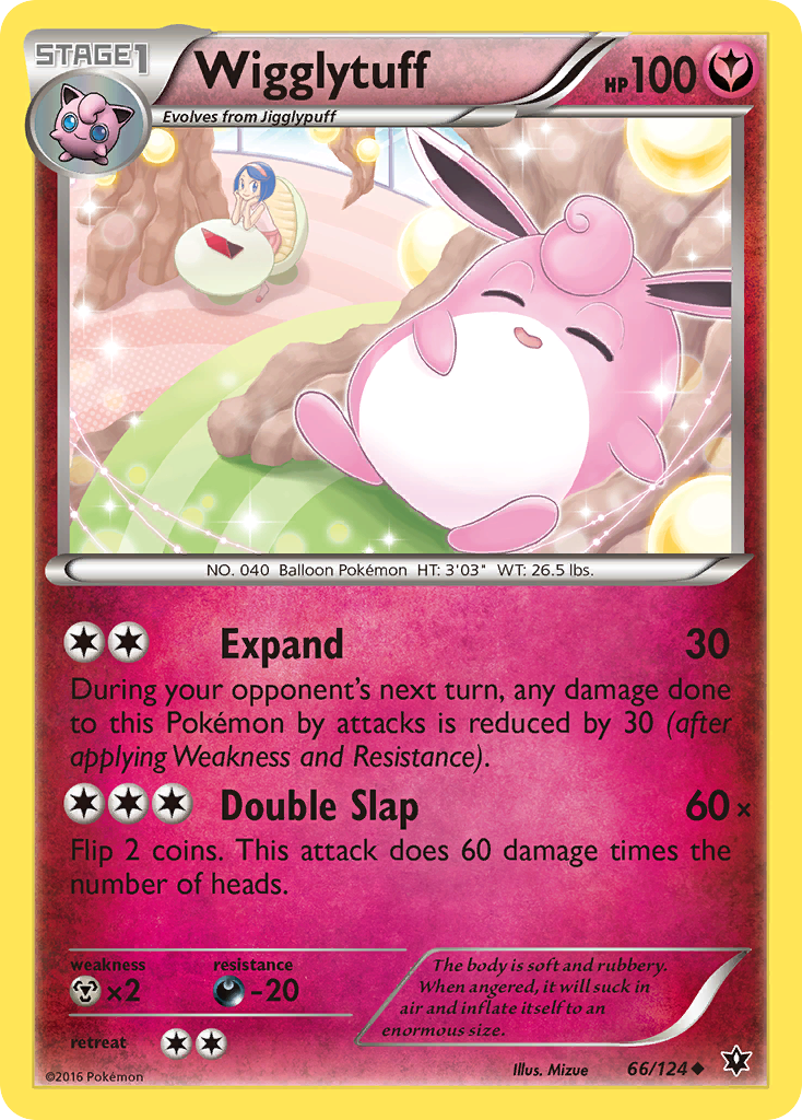 Wigglytuff (66/124) [XY: Fates Collide] | Eastridge Sports Cards & Games