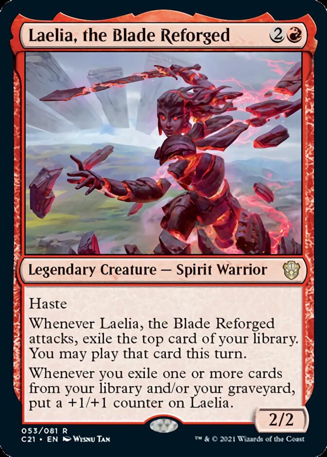 Laelia, the Blade Reforged [Commander 2021] | Eastridge Sports Cards & Games