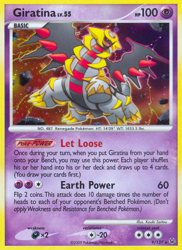 Giratina (9/127) [Platinum: Base Set] | Eastridge Sports Cards & Games