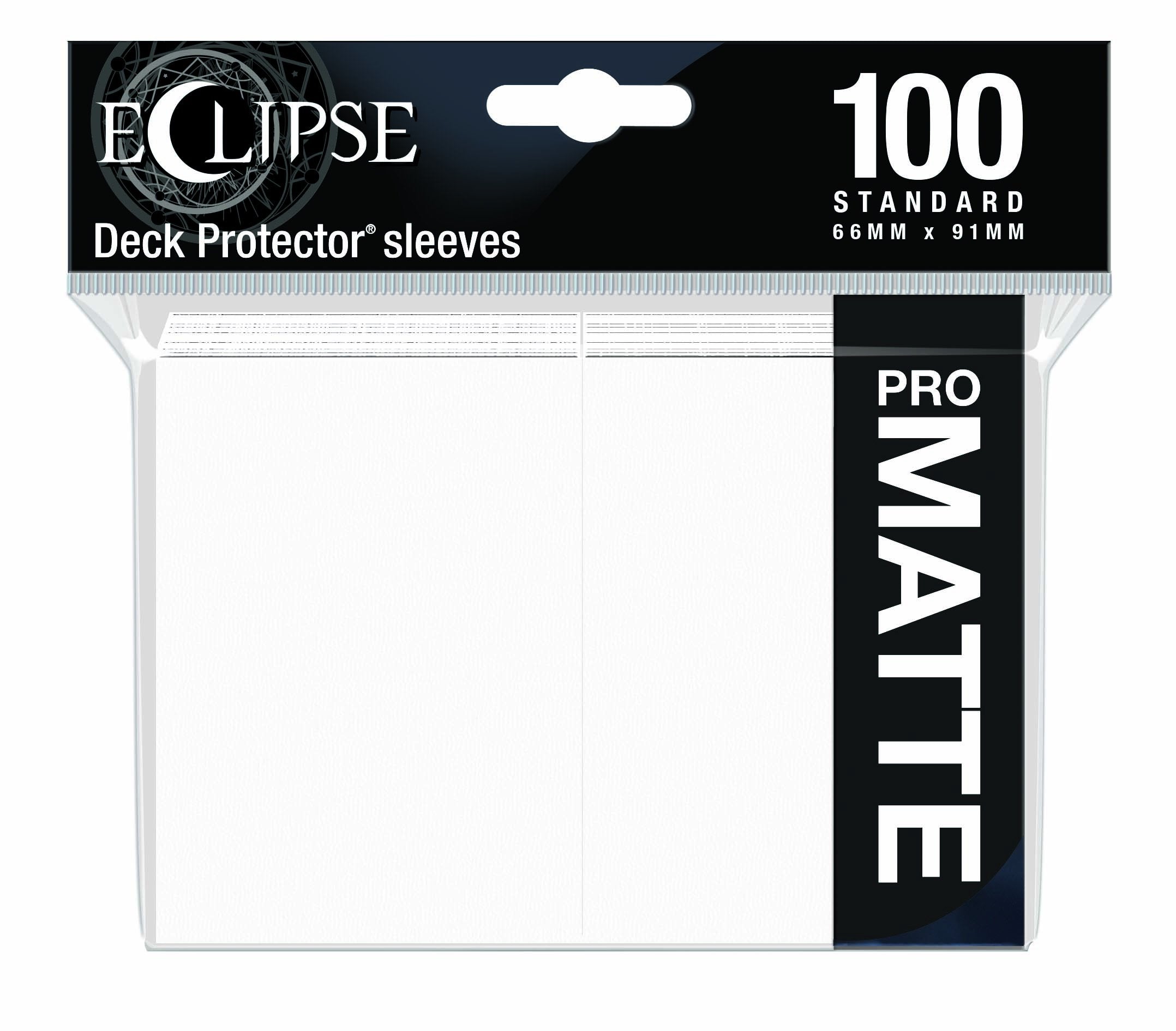 Ultra Pro PRO-Matte Eclipse Arctic White Standard Deck Protector 100ct | Eastridge Sports Cards & Games