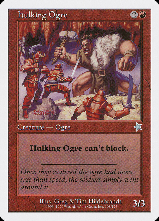 Hulking Ogre [Starter 1999] | Eastridge Sports Cards & Games