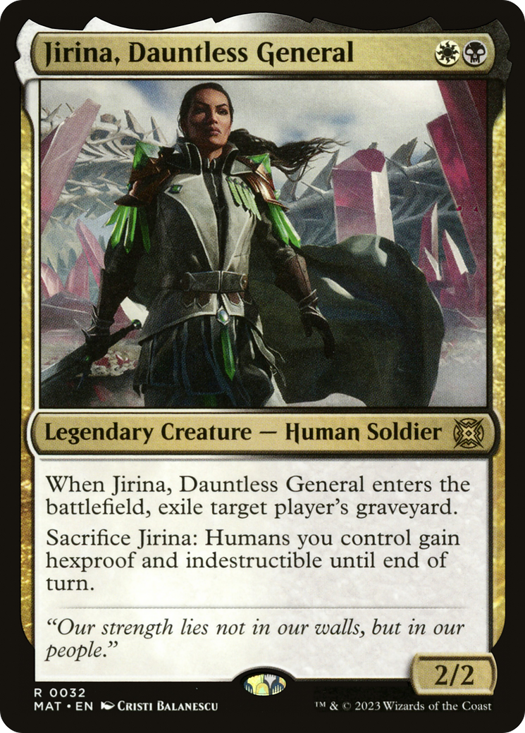 Jirina, Dauntless General [March of the Machine: The Aftermath] | Eastridge Sports Cards & Games