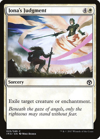 Iona's Judgment [Iconic Masters] | Eastridge Sports Cards & Games
