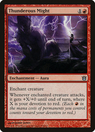 Thunderous Might [Born of the Gods] | Eastridge Sports Cards & Games