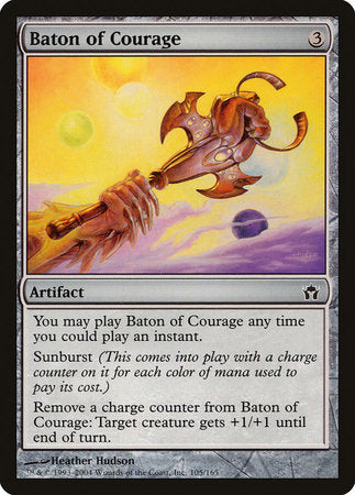 Baton of Courage [Fifth Dawn] | Eastridge Sports Cards & Games