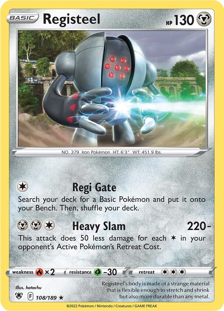 Registeel (108/189) [Sword & Shield: Astral Radiance] | Eastridge Sports Cards & Games