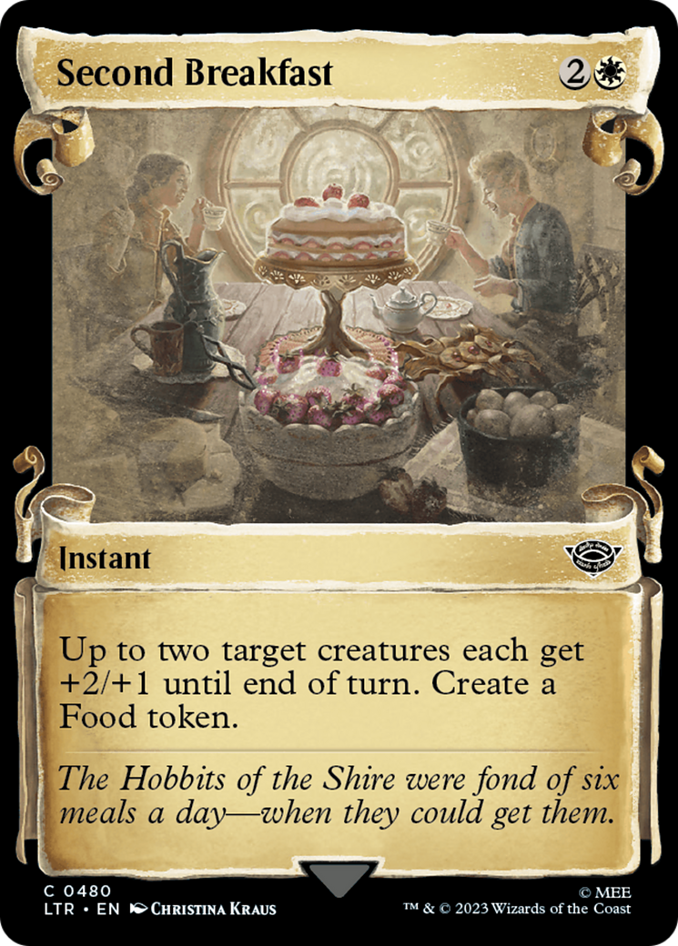 Second Breakfast [The Lord of the Rings: Tales of Middle-Earth Showcase Scrolls] | Eastridge Sports Cards & Games