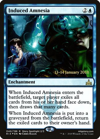 Induced Amnesia [Rivals of Ixalan Promos] | Eastridge Sports Cards & Games