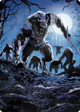 Tovolar, the Midnight Scourge 2 Art Card [Innistrad: Midnight Hunt Art Series] | Eastridge Sports Cards & Games