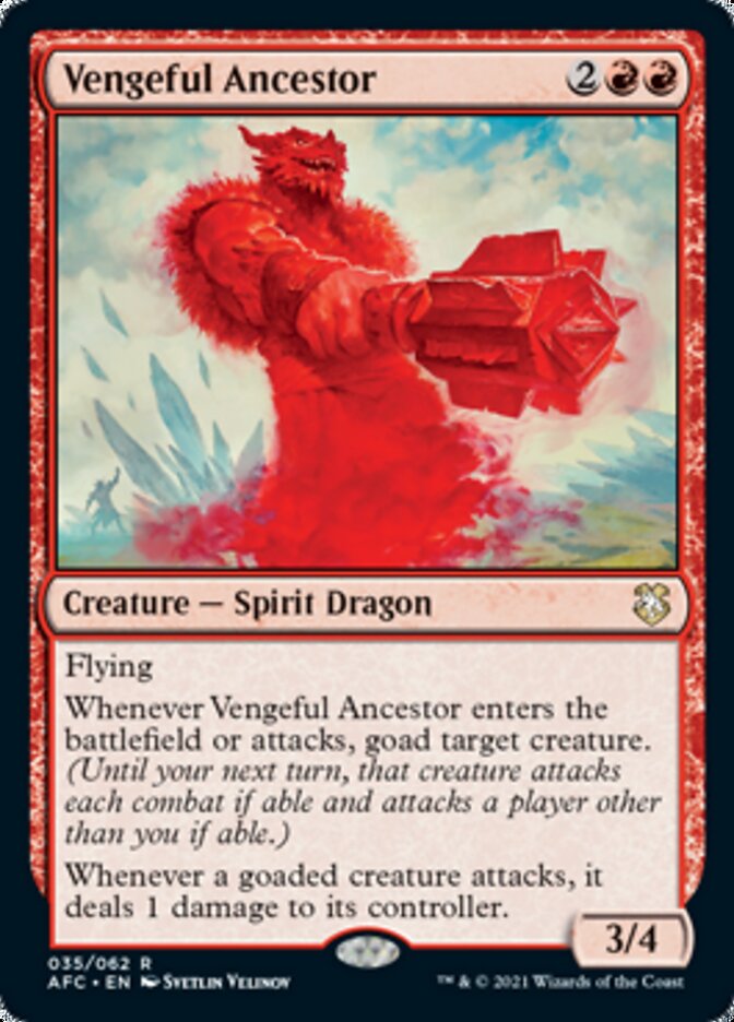 Vengeful Ancestor [Dungeons & Dragons: Adventures in the Forgotten Realms Commander] | Eastridge Sports Cards & Games