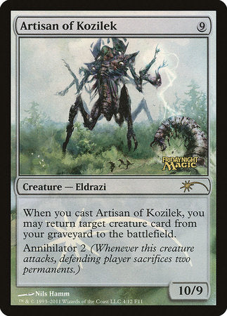 Artisan of Kozilek [Friday Night Magic 2011] | Eastridge Sports Cards & Games