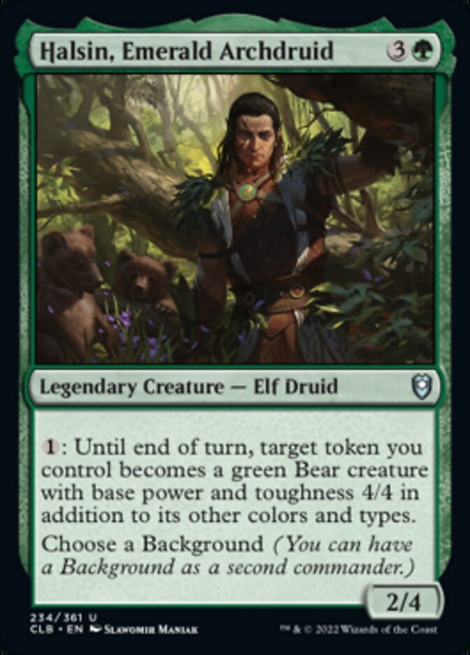 Halsin, Emerald Archdruid [Commander Legends: Battle for Baldur's Gate] | Eastridge Sports Cards & Games