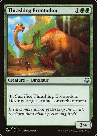 Thrashing Brontodon [Game Night] | Eastridge Sports Cards & Games