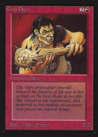 Gray Ogre (IE) [Intl. Collectors’ Edition] | Eastridge Sports Cards & Games