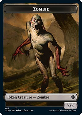 Ogre // Zombie Double-Sided Token [Starter Commander Decks] | Eastridge Sports Cards & Games