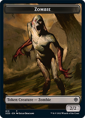 Ogre // Zombie Double-Sided Token [Starter Commander Decks] | Eastridge Sports Cards & Games