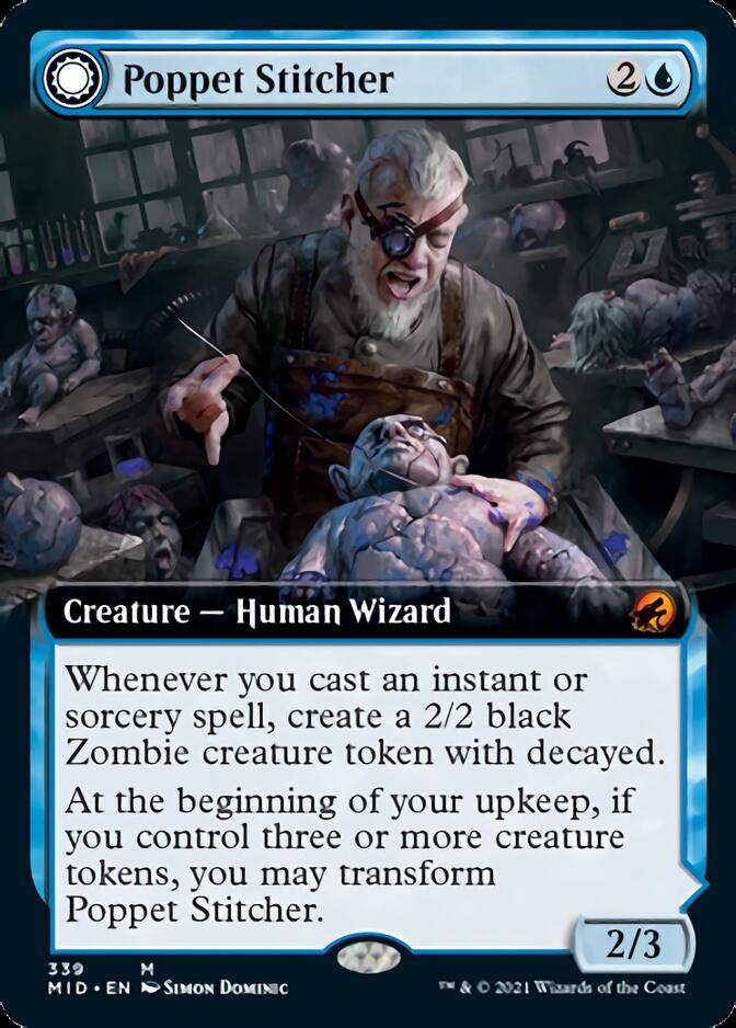 Poppet Stitcher // Poppet Factory (Extended) [Innistrad: Midnight Hunt] | Eastridge Sports Cards & Games