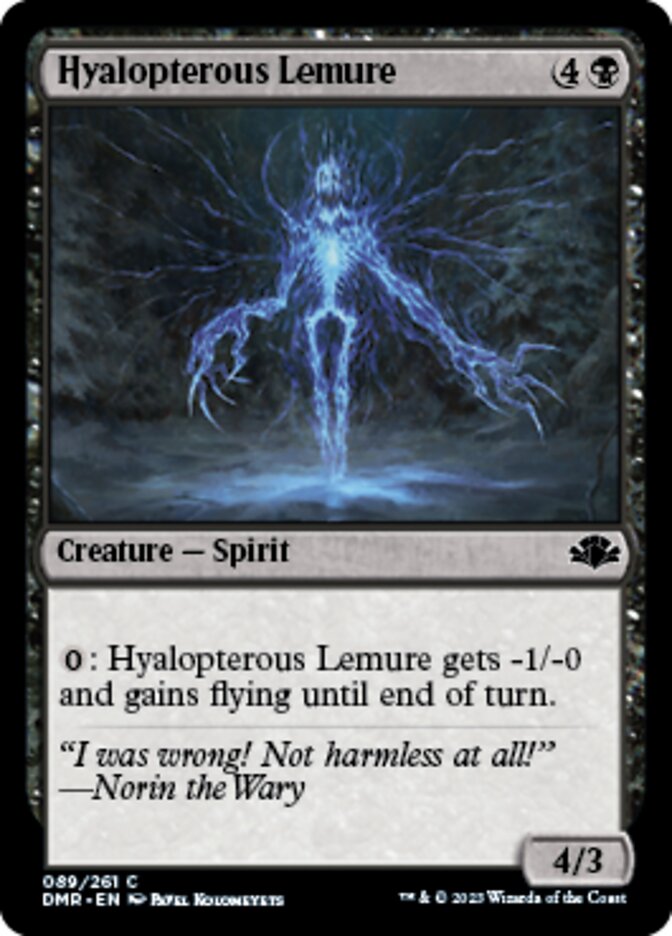 Hyalopterous Lemure [Dominaria Remastered] | Eastridge Sports Cards & Games