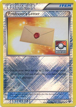 Professor's Letter (123/146) (League Promo) [XY: Base Set] | Eastridge Sports Cards & Games