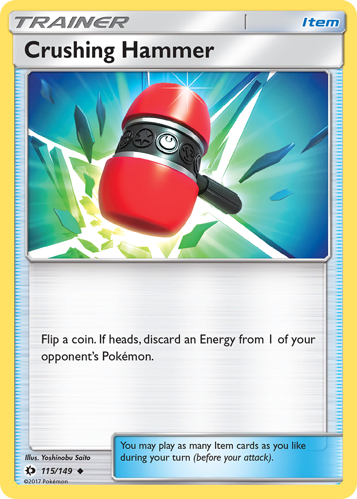 Crushing Hammer (115/149) [Sun & Moon: Base Set] | Eastridge Sports Cards & Games