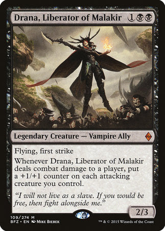 Drana, Liberator of Malakir [Battle for Zendikar] | Eastridge Sports Cards & Games