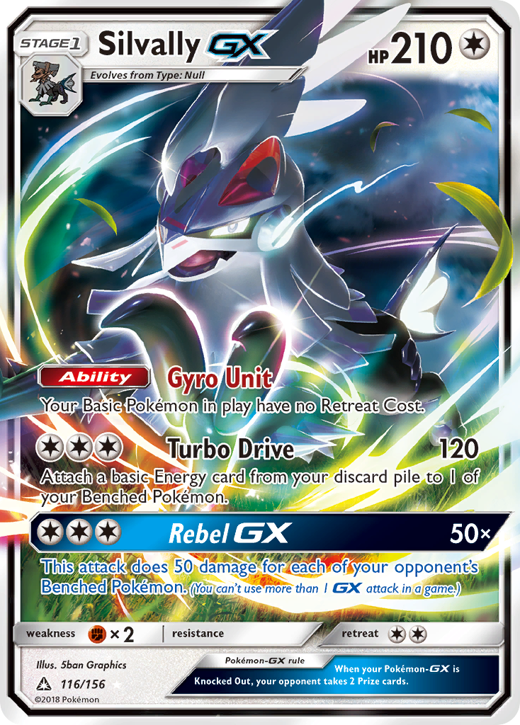 Silvally GX (116/156) [Sun & Moon: Ultra Prism] | Eastridge Sports Cards & Games