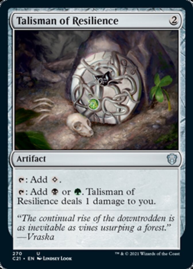 Talisman of Resilience [Commander 2021] | Eastridge Sports Cards & Games