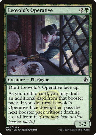 Leovold's Operative [Conspiracy: Take the Crown] | Eastridge Sports Cards & Games