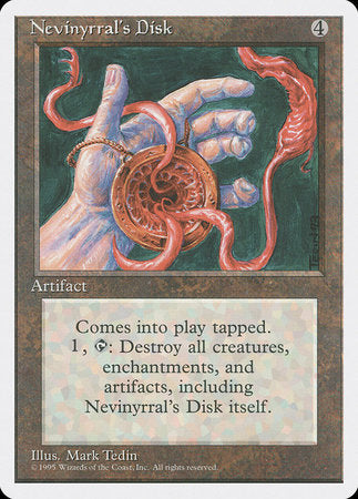 Nevinyrral's Disk [Fourth Edition] | Eastridge Sports Cards & Games