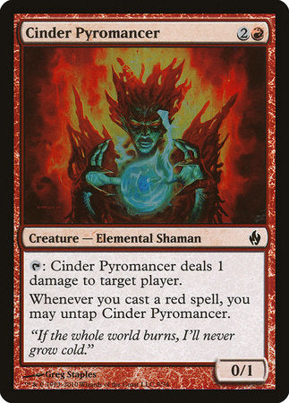 Cinder Pyromancer [Premium Deck Series: Fire and Lightning] | Eastridge Sports Cards & Games