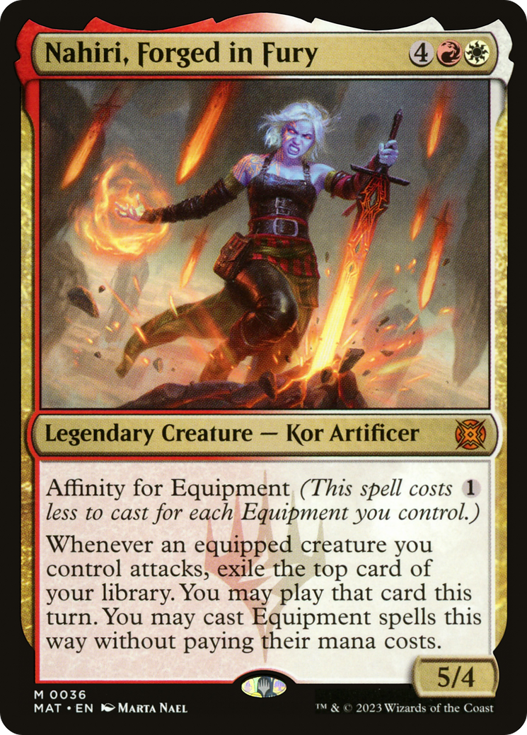 Nahiri, Forged in Fury [March of the Machine: The Aftermath] | Eastridge Sports Cards & Games