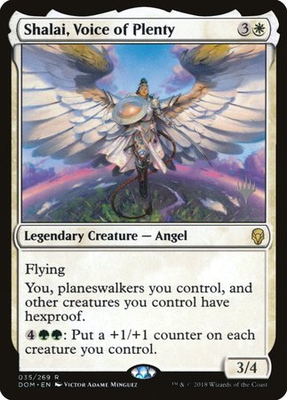 Shalai, Voice of Plenty [Dominaria Promos] | Eastridge Sports Cards & Games