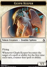Glyph Keeper // Warrior Token [Amonkhet Tokens] | Eastridge Sports Cards & Games