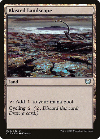 Blasted Landscape [Commander 2015] | Eastridge Sports Cards & Games