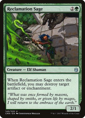 Reclamation Sage [Commander Anthology] | Eastridge Sports Cards & Games