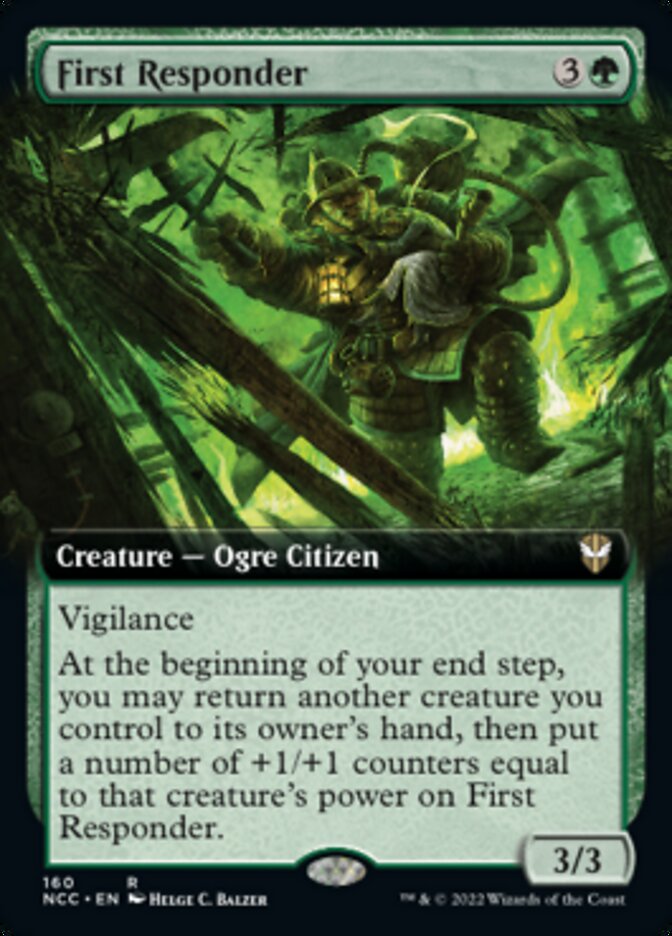 First Responder (Extended Art) [Streets of New Capenna Commander] | Eastridge Sports Cards & Games