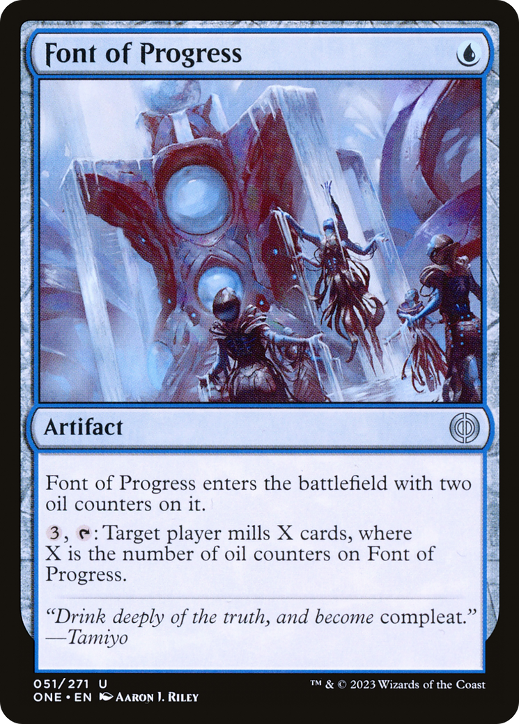 Font of Progress [Phyrexia: All Will Be One] | Eastridge Sports Cards & Games