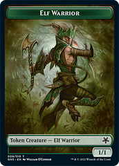 Soldier // Elf Warrior Double-Sided Token [Game Night: Free-for-All Tokens] | Eastridge Sports Cards & Games