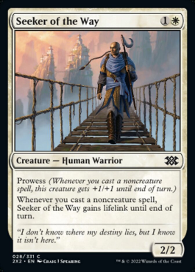 Seeker of the Way [Double Masters 2022] | Eastridge Sports Cards & Games